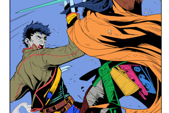 flat color your artwork really fast