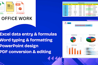 do professional ms office work