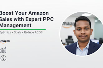 manage and optimize your amazon PPC ads to increase sales and reduce acos