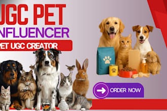 find authentic cat dog animal ugc content creator amazon home pet influencer
