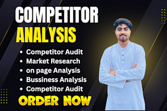 perform detailed competitor analysis and keyword research