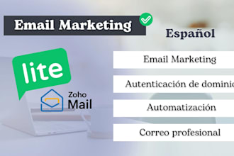 set up your email marketing system with mailerlite