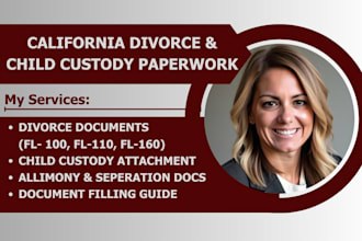 do california divorce forms and child custody paperwork fast and court ready