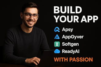 build your apsy, appgyver softgen readdy ai rag saas with passion io, meku