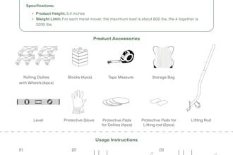 do instruction manual, instructional design, assembly instruction illustration