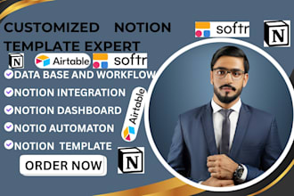 create custom notion templates notion planners dashboards notion workspace setup