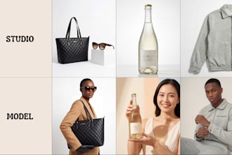 create ultra realistic ai product photography with model