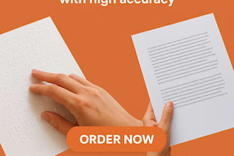 convert text between standard writing and braille