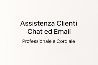 provide professional customer support chat, email or phone
