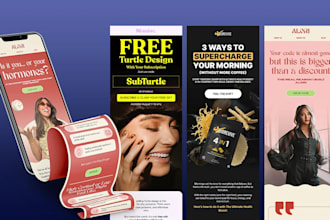 design professional klaviyo email marketing templates