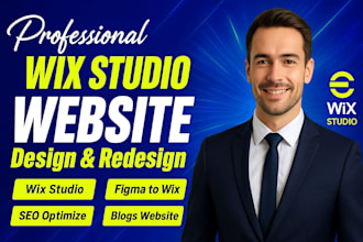 build wix studio website, wix redesign, wix studio website, wix landing page