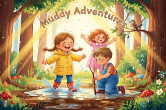 children book illustration water color book children story book illustrator