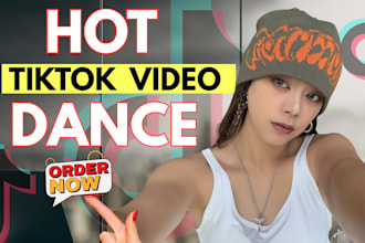 create hot tiktok dance video