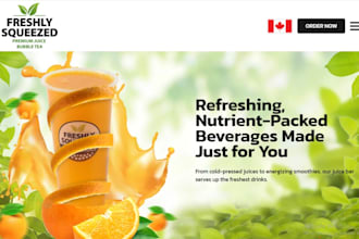 juice shopify store wine website jamba juice clot store cafe dropshipping store