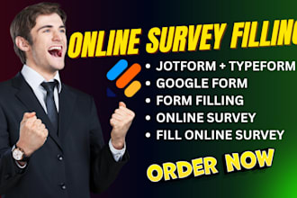 fill online survey form filling google form jotform typeform online survey