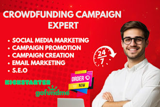 create and promote your crowdfunding campaign on gofundme kickstarter indiegogo