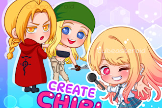 draw chibi anime style
