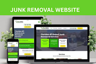 design junk removal website hauling website junk removal leads junk removal