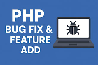 fix PHP bugs and improve your website functionality