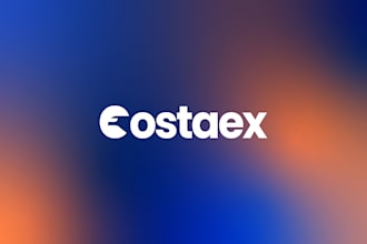 design a modern negative space logo