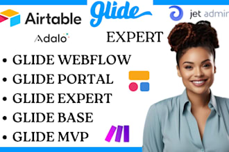 glide webflow, glide expert, glide portal, glide base, glide mvp