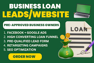 mca leads business loan leads lead generation business loan