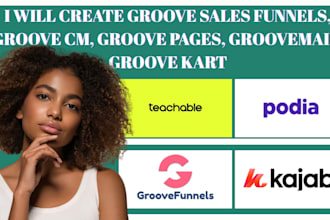 create groove sales funnels, groove cm, groove pages, groovemail, groove kart