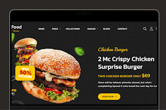 design restaurant shopify store restaurant website food website catering website