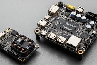 design custom esc and flight controller for drones based on skybrush or pixhwak