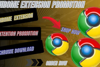 promote your chrome extension to increase installs, downloads, and r