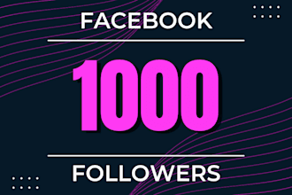 add you 1000 permanent usa facebook followers