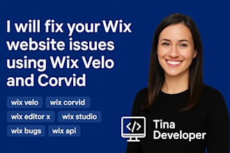 do fix your wix website issues using wix velo and corvid