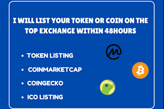 list your coin or token, ico listing, launch memecoin token, sol token