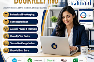 do sage, xero bookkeeping and bank reconciliation