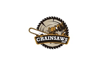 create professional iconic a new logo for chainsaws com