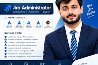 be your professional jira admin and trainer