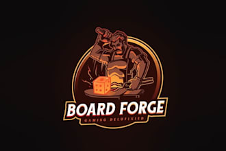 design super sized board games logo