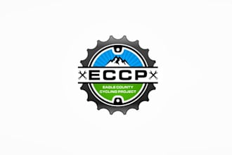 design amazing eagle county cycling project logo