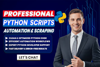 web scraping python automation data extraction scripts
