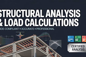 standard structural analysis and load calculations for your building projects
