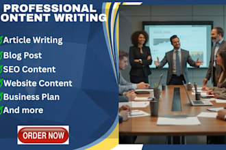 be your business and website content writer