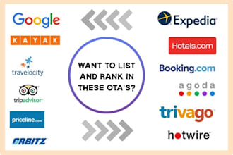 professionally list and rank your hotel higher on otas