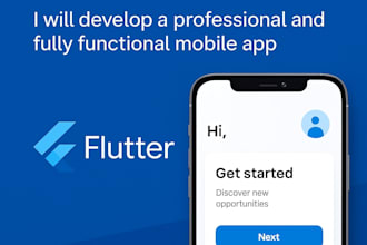 do mobile app development, android ios app development, flutter app developer
