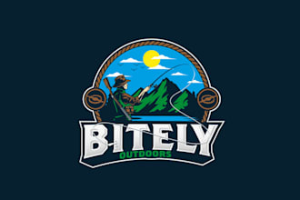 make corporate powerful logo for a powerful outdoors company