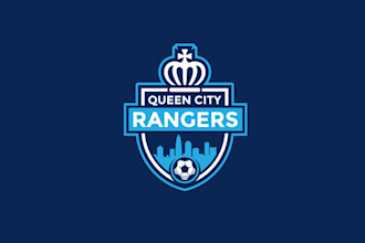 design modern awesome soccer crest logo
