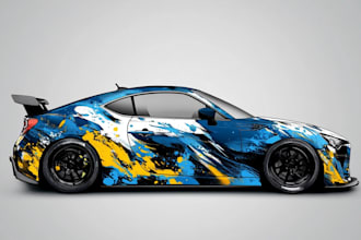 professional vehicle wrap design, car wrap