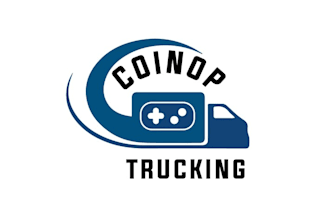 make pictorial pinball video arcade delivery service logo