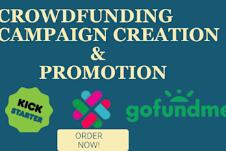 do crowdfunding campaign creation crowdfunding campaign promotion kickstarter
