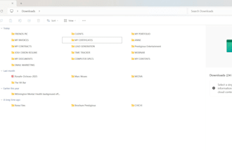 organize your files and documents for easy access