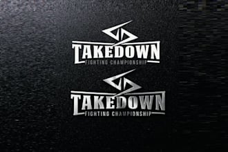 design artwork inventive logo gala sport de combat